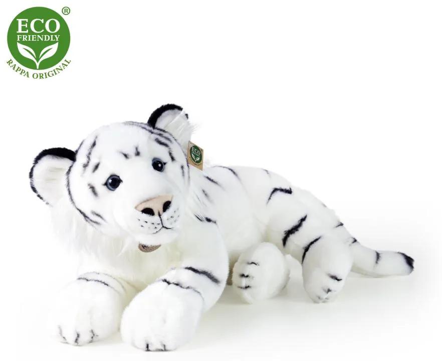 Plyšový tiger biely 60 cm ECO-FRIENDLY