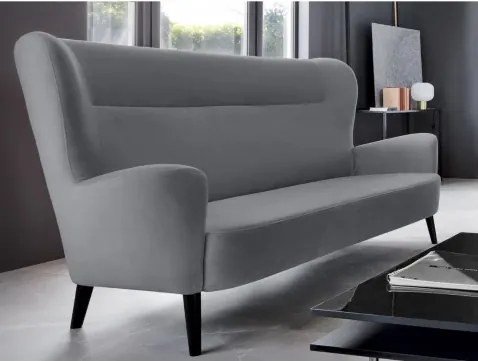 Trojmiestna pohovka Next, šedá látka%