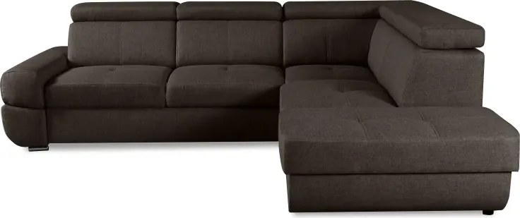 Sedacia súprava Logan, pravá, hnedá (malmo 26)