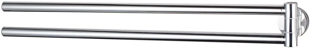 BISK Erga FOR YOU, 2-ramenný otočný držiak na uteráky 470mm, chrómová, ERG-04751