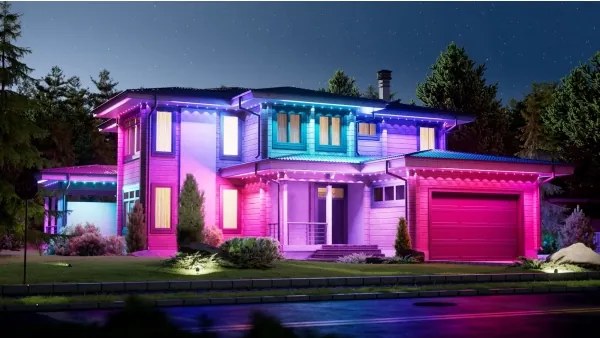 Nanoleaf N7401E00-5POL - LED RGBCW Rozširujúci reťazec 72W/230V 5m 2200-6500K IP67 Wi-Fi