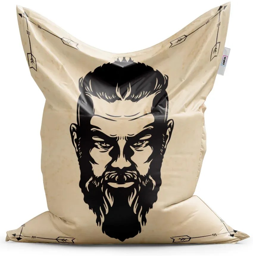 Sablio Sedací vak Vikingové Pergamen - 150x100 cm