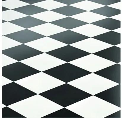 PVC podlaha LORD 200cm 1,2/0,15 šachovnica (metráž)