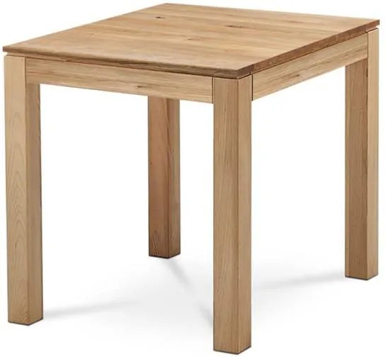 Sconto Jedálenský stôl KINGSTON dub, šírka 80 cm
