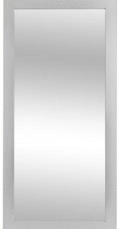 Zrkadlo GLAMOUR/B Biela 40x80 cm