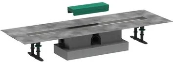 Hansgrohe uBox Universal úplná sada pre štandardnú inštaláciu 80 cm nerez 56024180