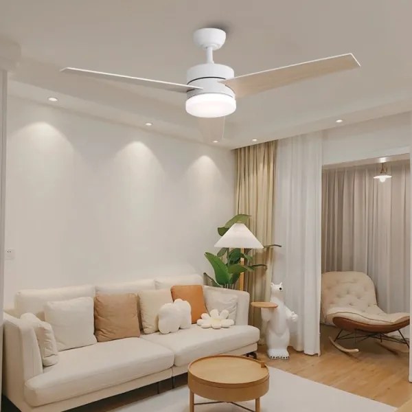 Immax NEO 07284L - LED+CCT, stmievateľný stropný ventilátor VARIABLE 24W/230V, Wi-Fi Tuya + diaľkové ovládanie