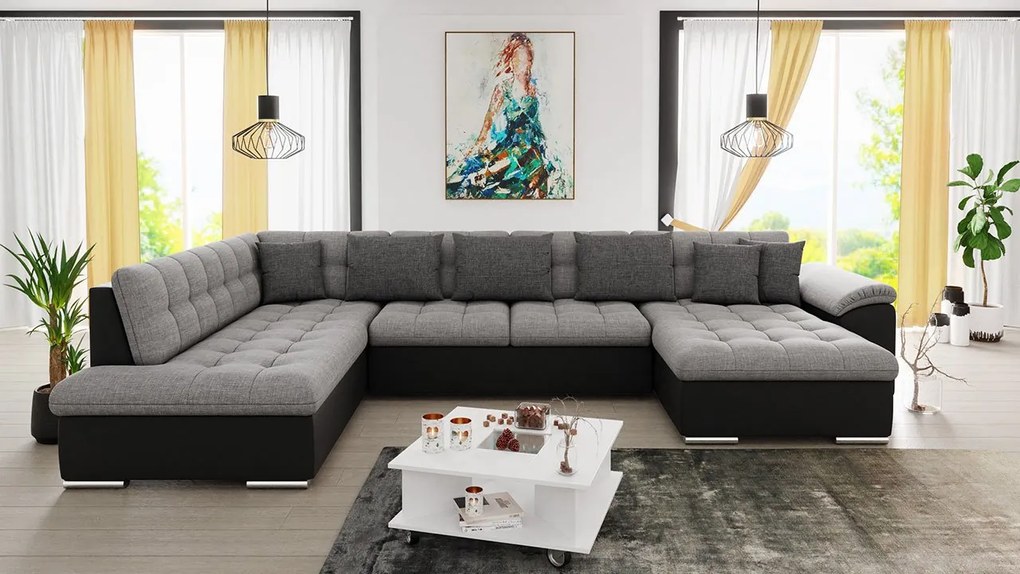 Rohová sedačka s funkciou spania Tony Sale, Dostupné poťahy: Lux 06 + Lux 06 + Lux 05, Strana: Ľavá
