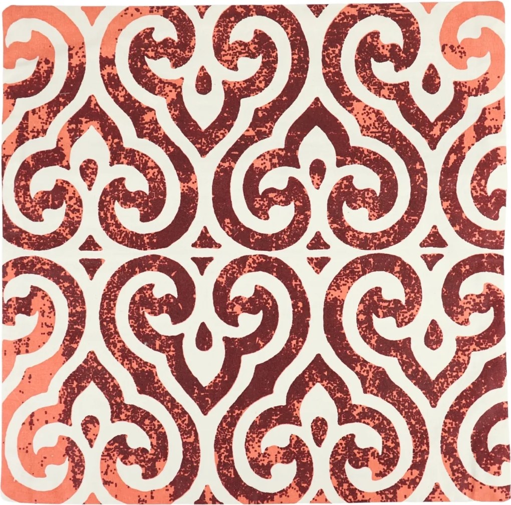 Obliečka na vankúš ORIENTAL 45x45 cm, vínový