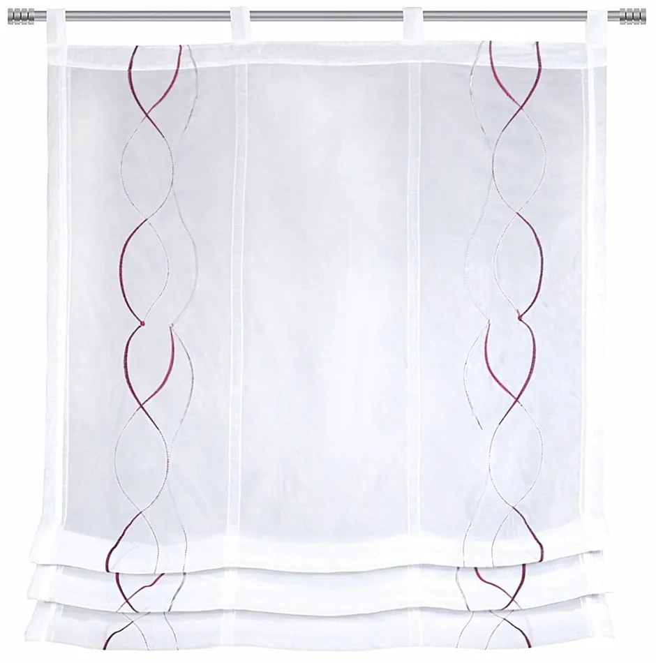 Biela rímska roleta 80x120 cm – Sehlbach