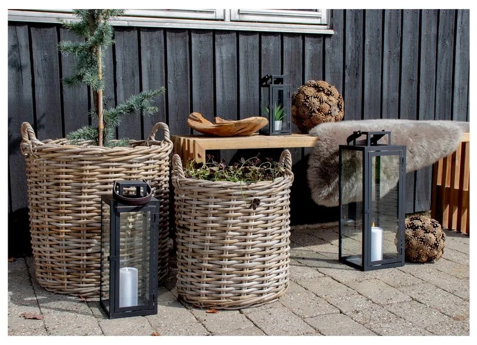 Súprava 2 ratanových košov House Nordic Indo