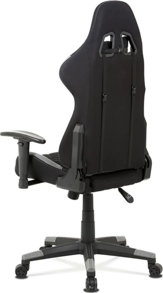 Sconto Kancelárska stolička NIKI sivá/čierna