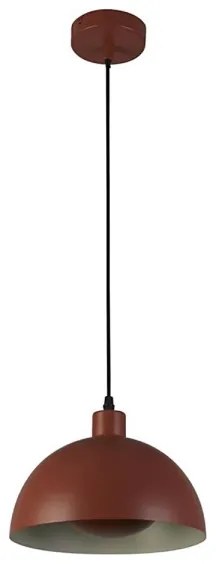 Searchlight 35411OR - Závesný luster na lanku MARS 1xE27/60W/230V, priemer 40 cm, tehlový