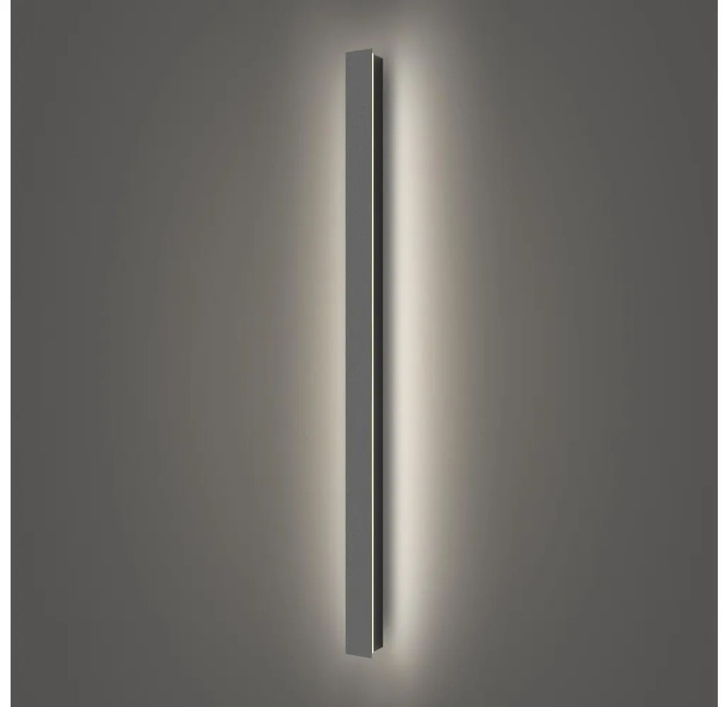 Brilagi - LED vonkajšie nástenné svietidlo LINEAR LED/22W/230V 4000K IP65 antracit