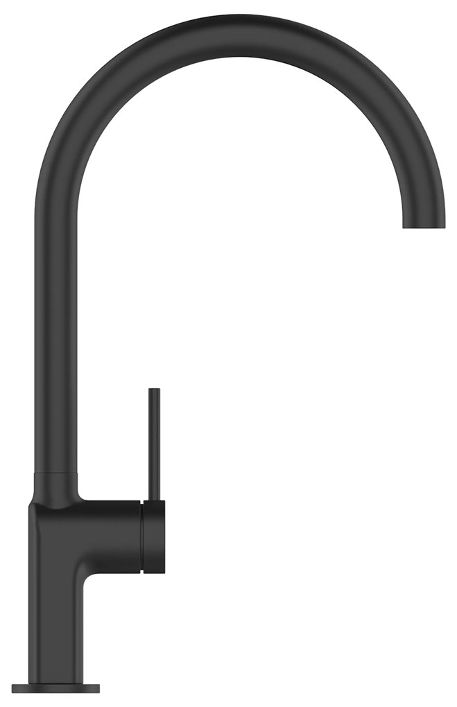 Invena Kalitea, drezová batéria h-373, čierna matná, INV-BZ-72-004-V