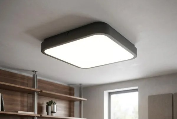 BRILAGI - LED kúpeľňové stropné svietidlo ZENNA LED/36W/230V 41x41 cm IP44 čierna