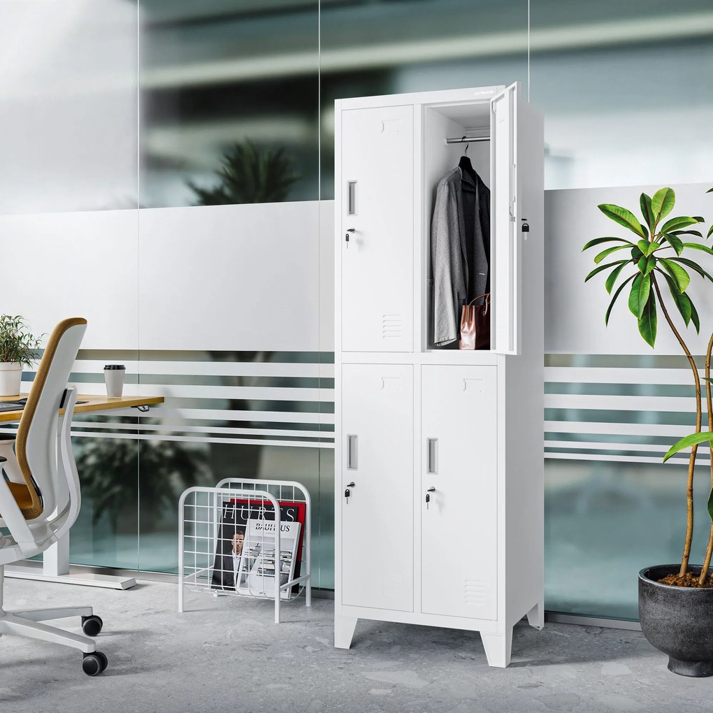 Pracovná šatníková skriňa BHP BARTEK 2 Plus 559 x 1720 x 450 mm