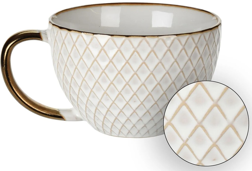 Keramický hrnček Queen3 460 ml