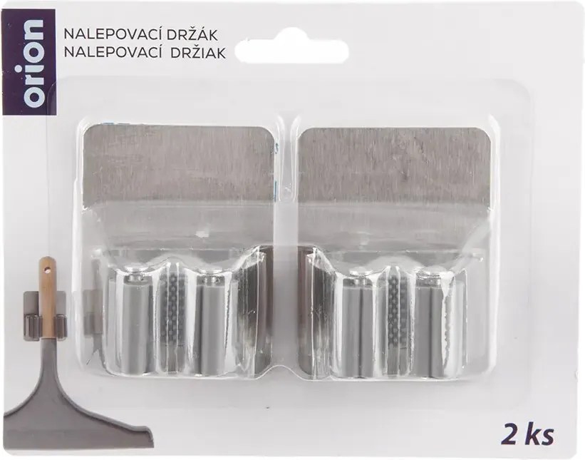 Orion Držáky na koště, smeták, ruční nářadí nebo zahradnické pomůcky 2ks ALAN