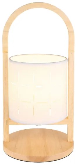 Globo 21506W - Stolná lampa NINJA 1xE14/40W/230V biela