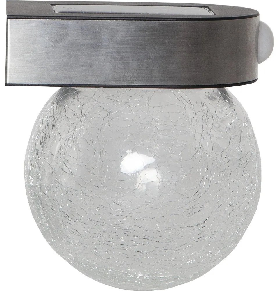 Vonkajšie nástenné solárne LED svietidlo Star Trading Glory, výška 14,5 cm