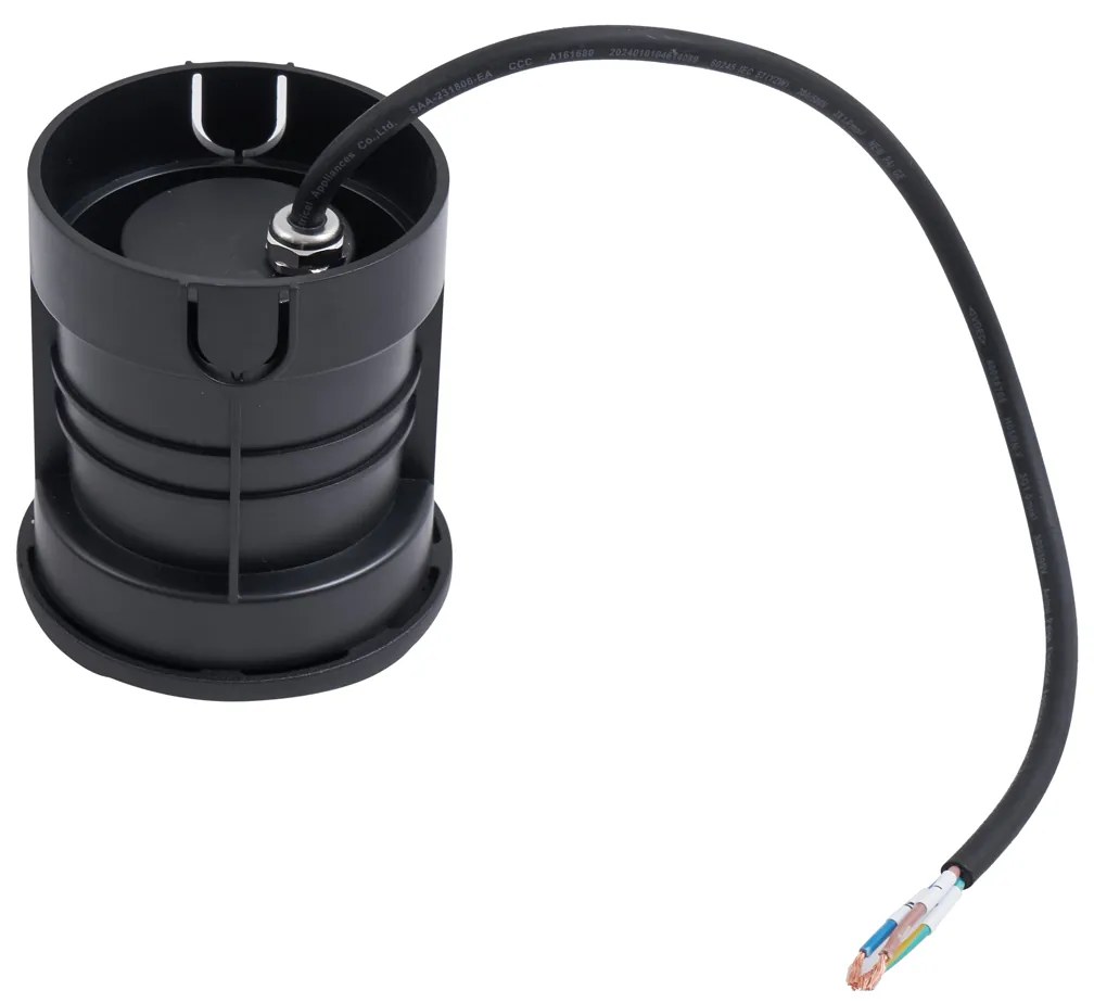 Moderné zemné bodové svietidlo čierne GU10 50 mm 2-svetelný efekt IP65 - Cellar