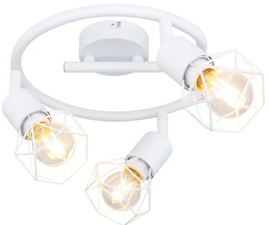 Globo 54802W-3 - Bodové svietidlo XARA 3xE14/40W/230V