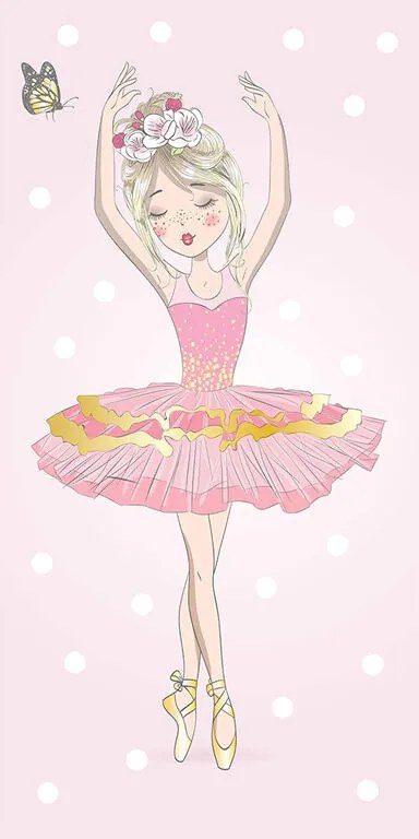 Froté osuška BALERÍNA 70 x 140 cm