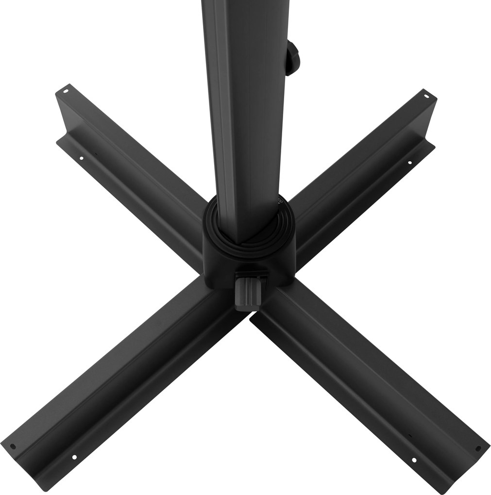 Doppler LIFE 300 x 400 cm – výkyvný záhradný slnečník s bočnou tyčou