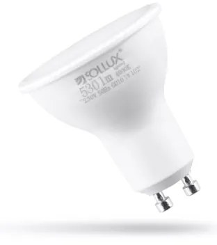 LED žiarovka GU10 4000K 7W 530lm SL.0973 - Sollux