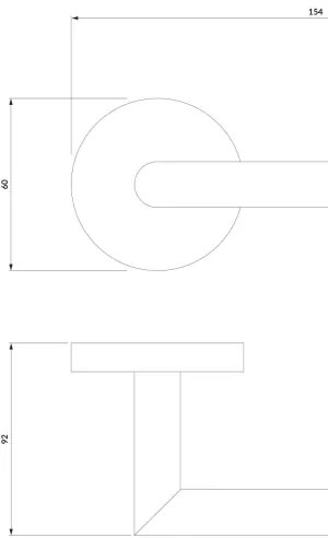 OMNIRES MP60510CR - Držiak toaletného papiera MODERN PROJECT lesklý chróm