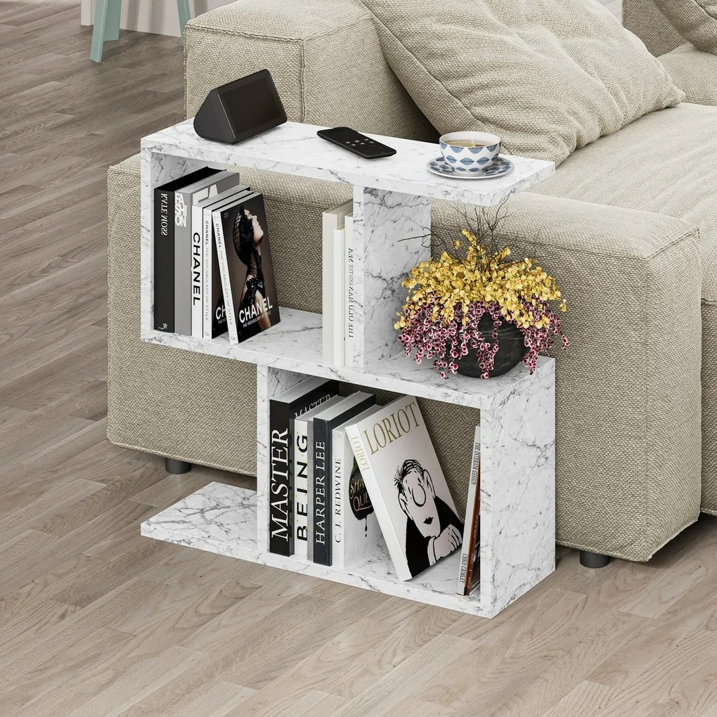 Bočný stolík Zeta Carrara Marble