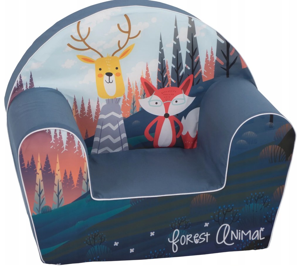 Vulpi Detské kresielko, fotel Little Deli Vzor: 7