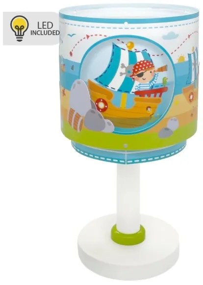 Dalber 60651N - LED detská lampička PIRATE ISLAND 1xG4/4W/230V pestrofarebná