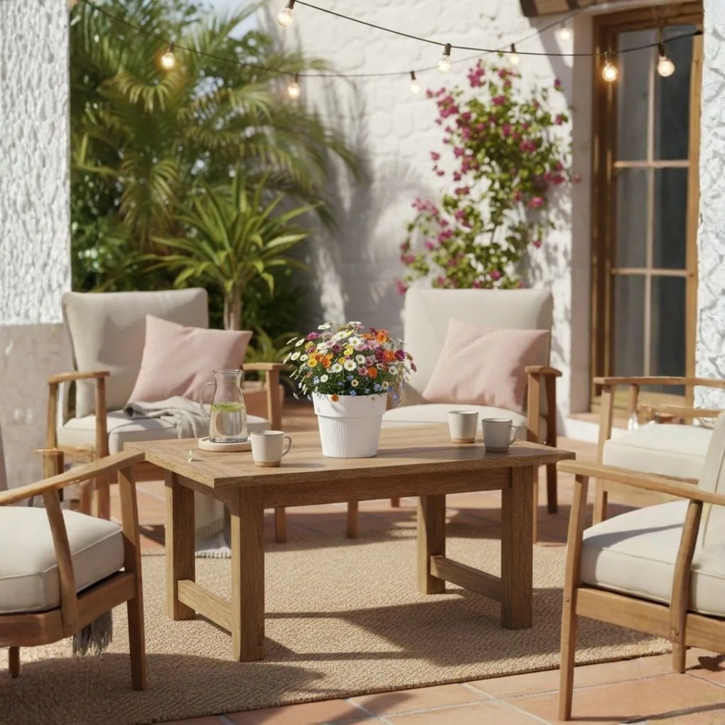 PLASTOVÝ KVETINÁČ SILVA LINE 13X11,5 CM BIELA