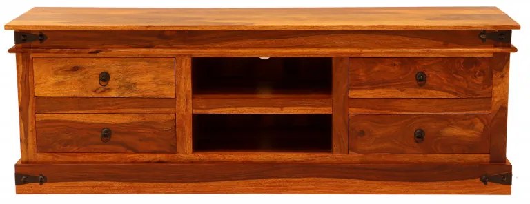 TV stolík 160x55x45 Jali z indického masívu palisander Natural