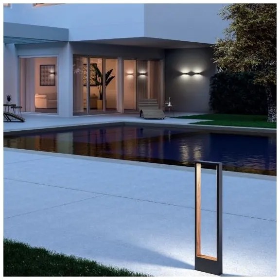 Redo 90509 - LED Vonkajšia lampa WALD LED/10W/230V IP65 antracit