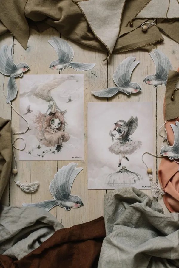 Plagát Mrs. Mighetto 2 ks Sofia / Annie