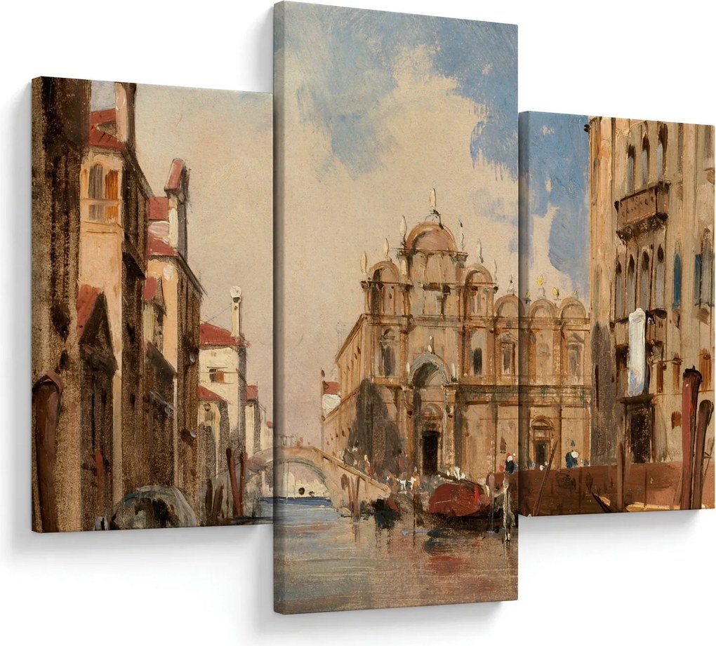 Obraz - Jules-Romain Joyant, The Scuola di San Marco, Venice, reprodukcia (90x60 cm)