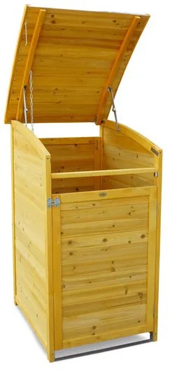 Habau Záhradný box na smetný kôš, 120 l (prírodná) (100271525)