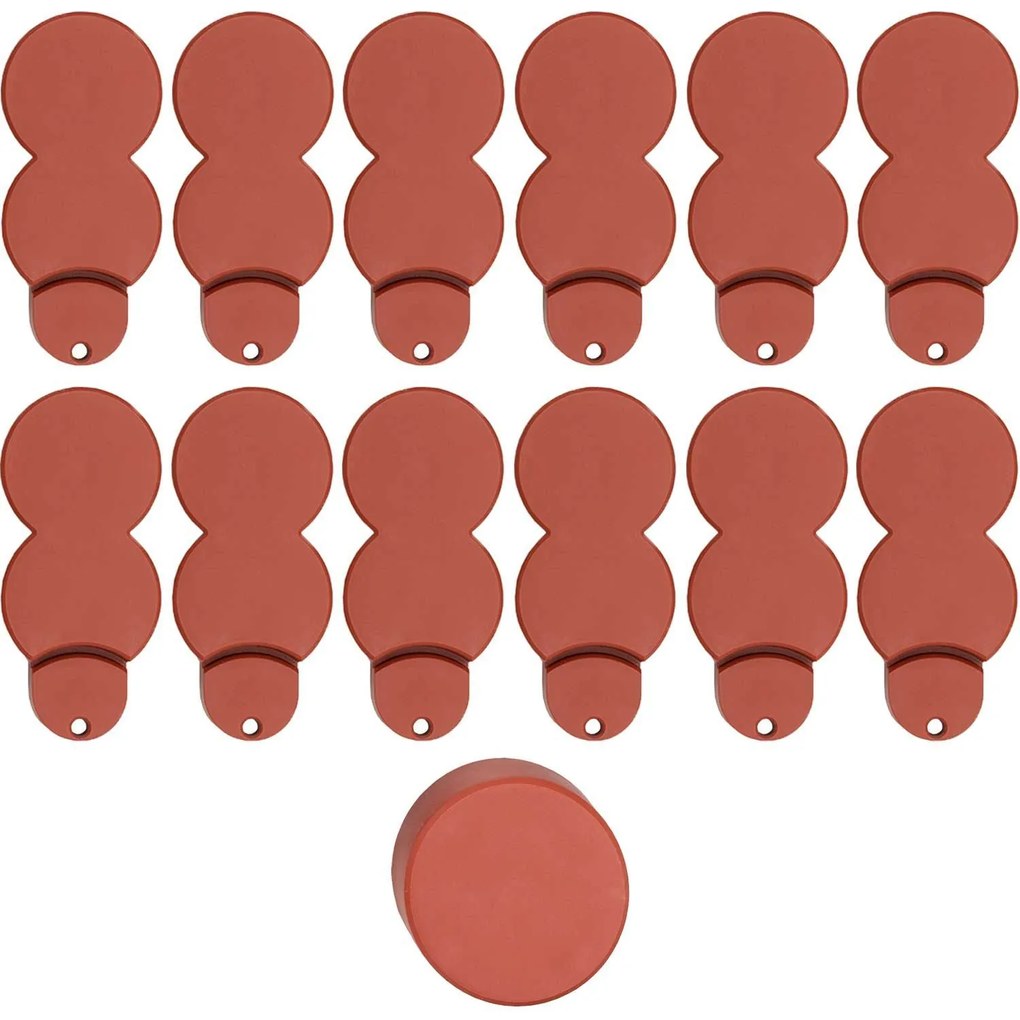 Bluegarden Bluegarden, palisáda z PVC na okraj trávnika 200 cm 12ks HD 7095, terracotta, OGR-68409