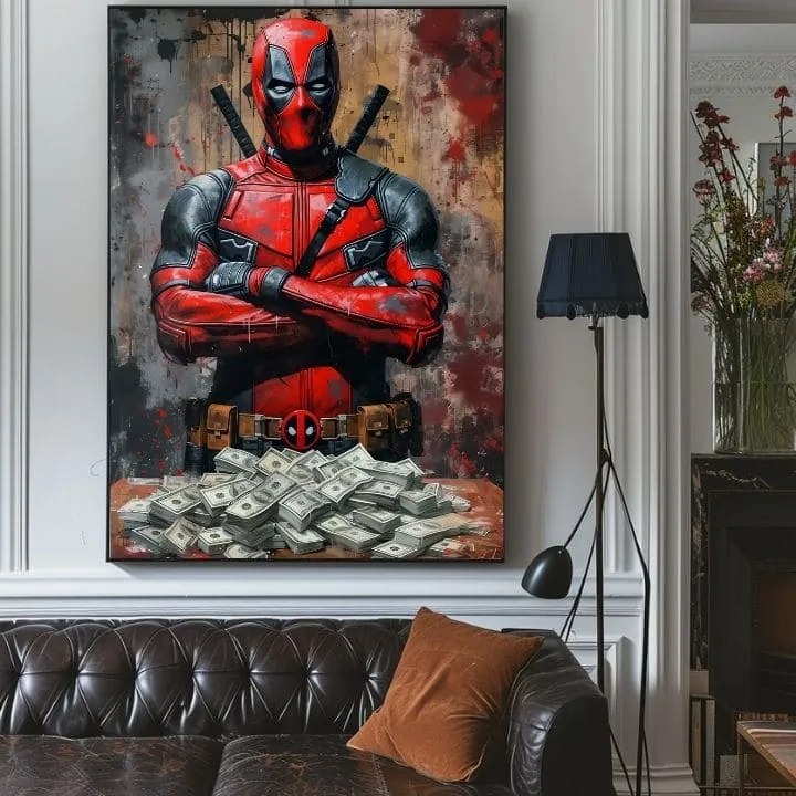 Obraz Deadpool: Peniaze a chaos | Akrylové detaily
