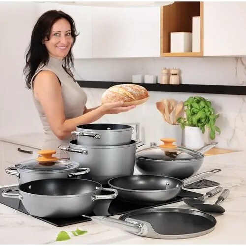 Tescoma Panvica GrandCHEF+ pr. 32 cm, 2 úchyty, pr. 32 cm