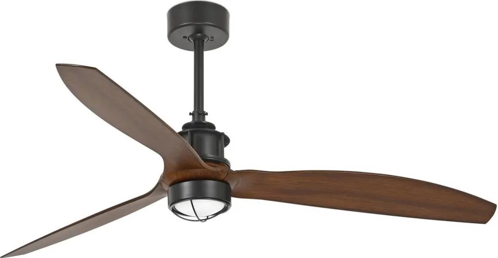 FARO 33395WT1N-LED Stmievateľný ventilátor JUST FAN M 16W/230V priemer 128 cm hnedá/čierna WT + DO