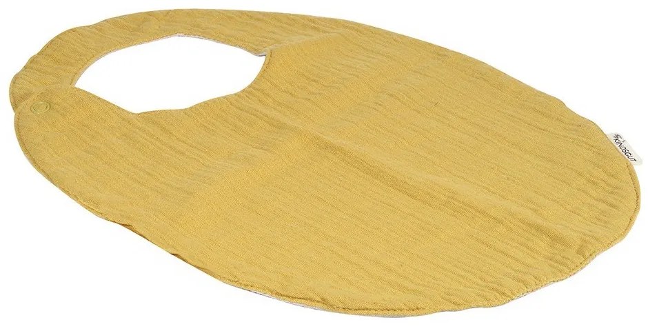 Žltý mušelínový podbradník Kindsgut Oslo