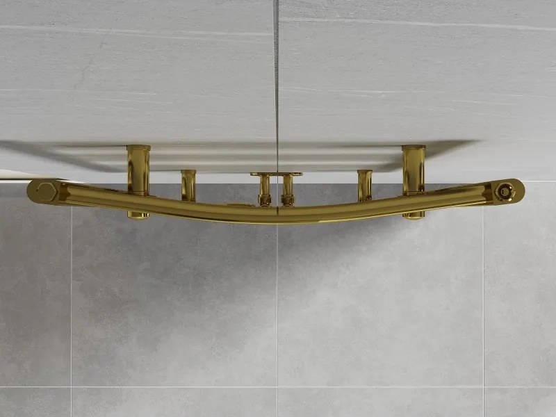 Mexen Ares, vykurovacie teleso 1200x600 mm, 490 W, zlatá lesklá, W102-1200-600-00-50