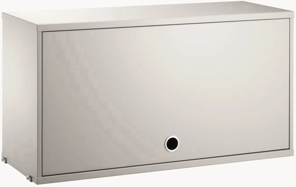 Skrinka's výklopnými dvierkami String System, Š 78 x H 30 cm