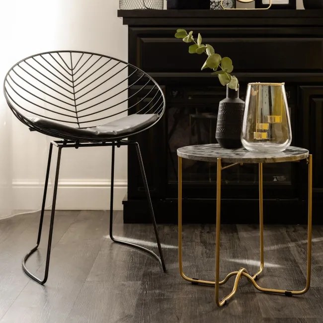 Svietnik GALIA zlatý 980361