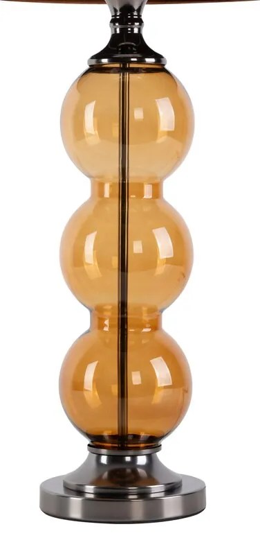 LAMPA HAIDI 32X38X78 CM HNEDÁ
