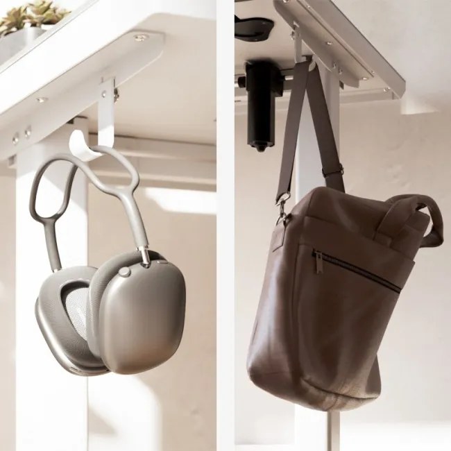 Elektrický výškovo nastaviteľný stôl Mark Adler Leader 8.5 biely